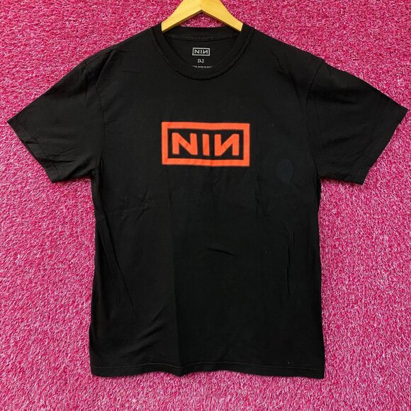 Nine Inch Nails Peel It Back Tour Industrial Rock Band T-Shirt Large - Picture 1 of 5